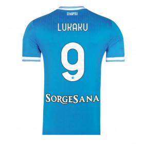 SSC Napoli Romelu Lukaku #9 Hemmakläder 2025-26 Kortärmad